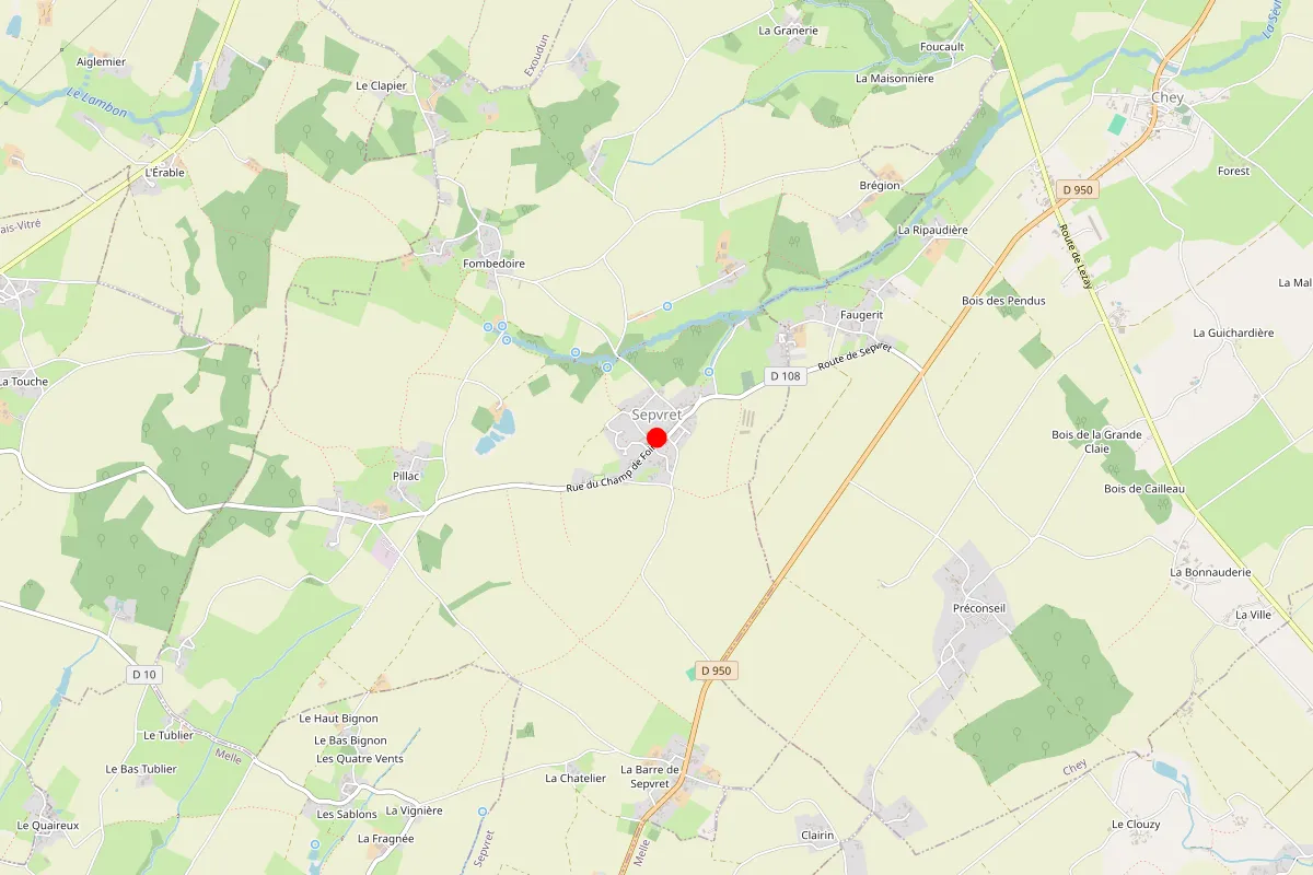 Remplacement de serrure à Sepvret