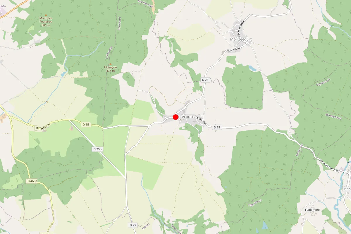 Remplacement de serrure à Serecourt