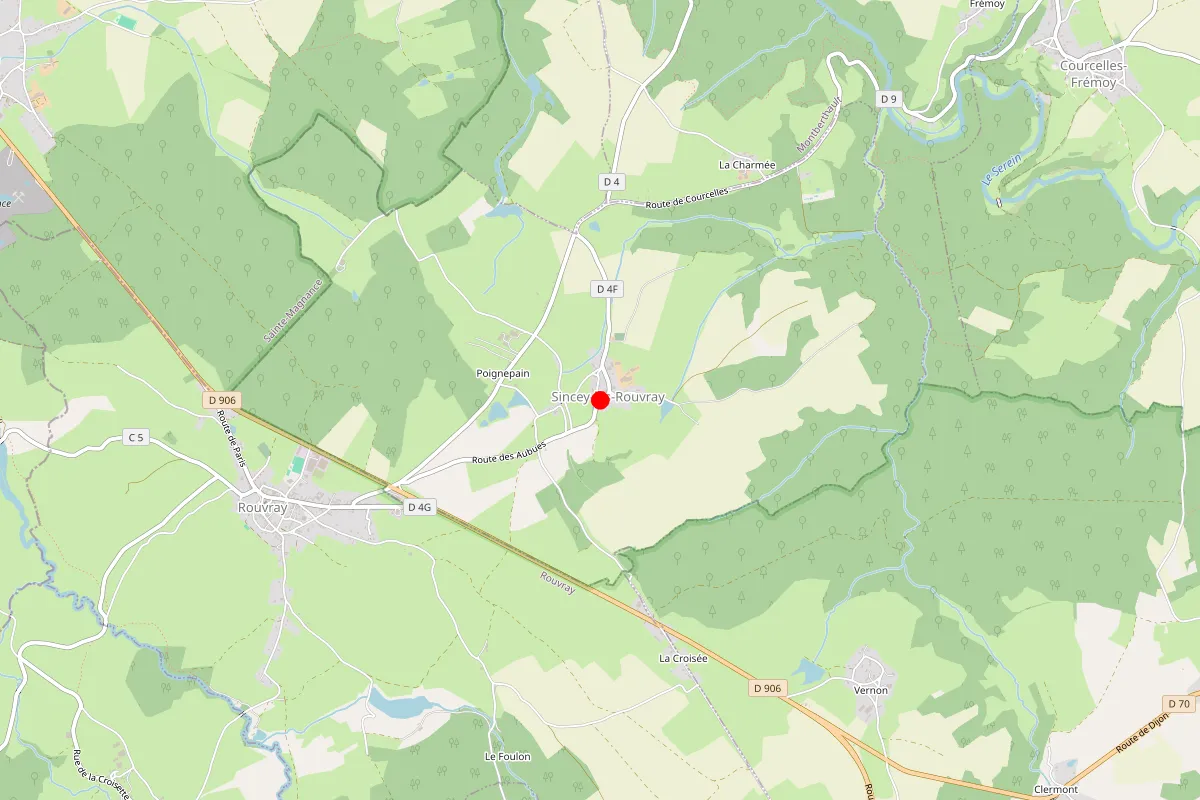 Remplacement de serrure à Sincey Les Rouvray