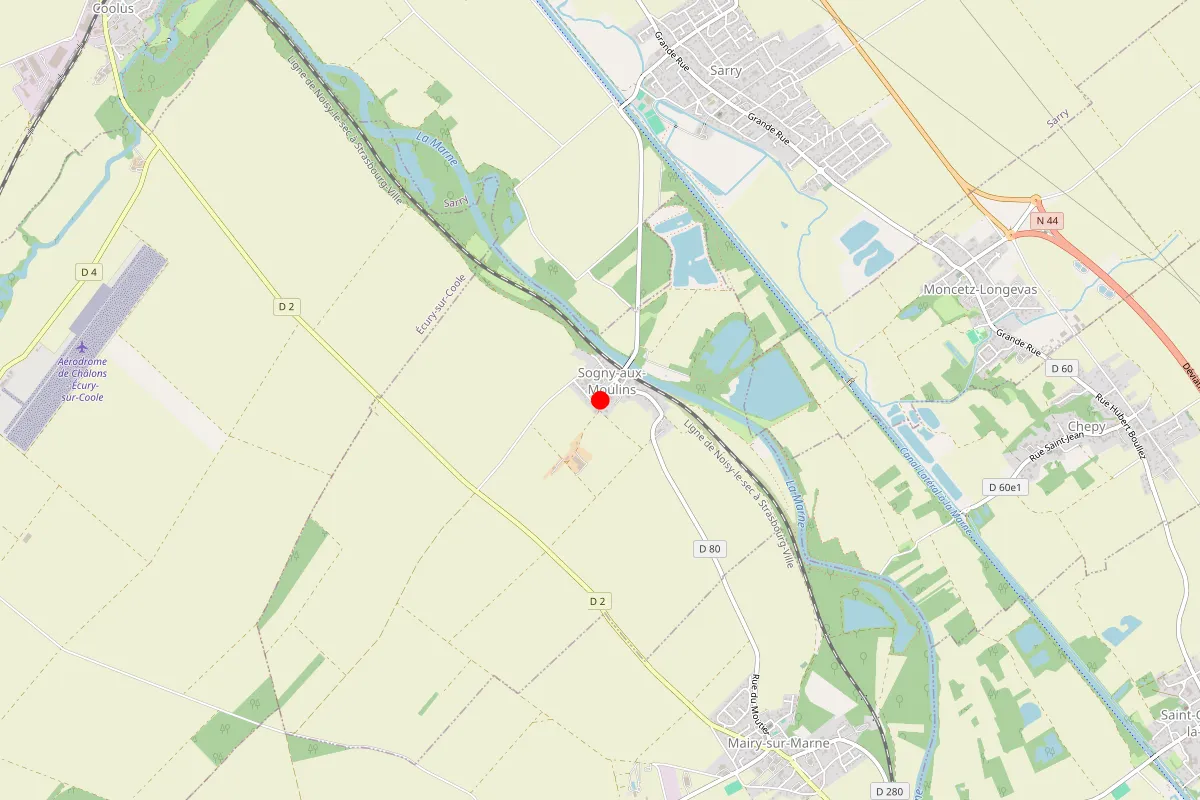 Remplacement de serrure à Sogny Aux Moulins