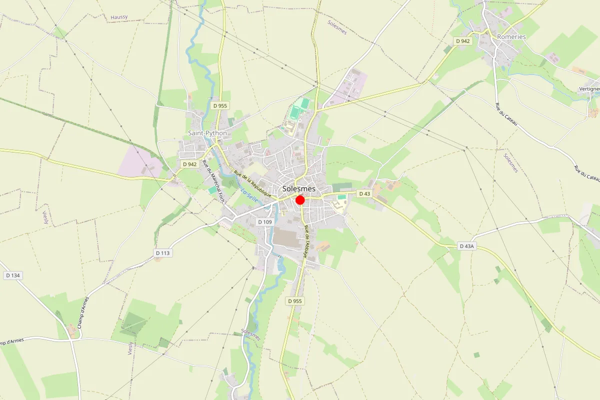 Remplacement de serrure à Solesmes