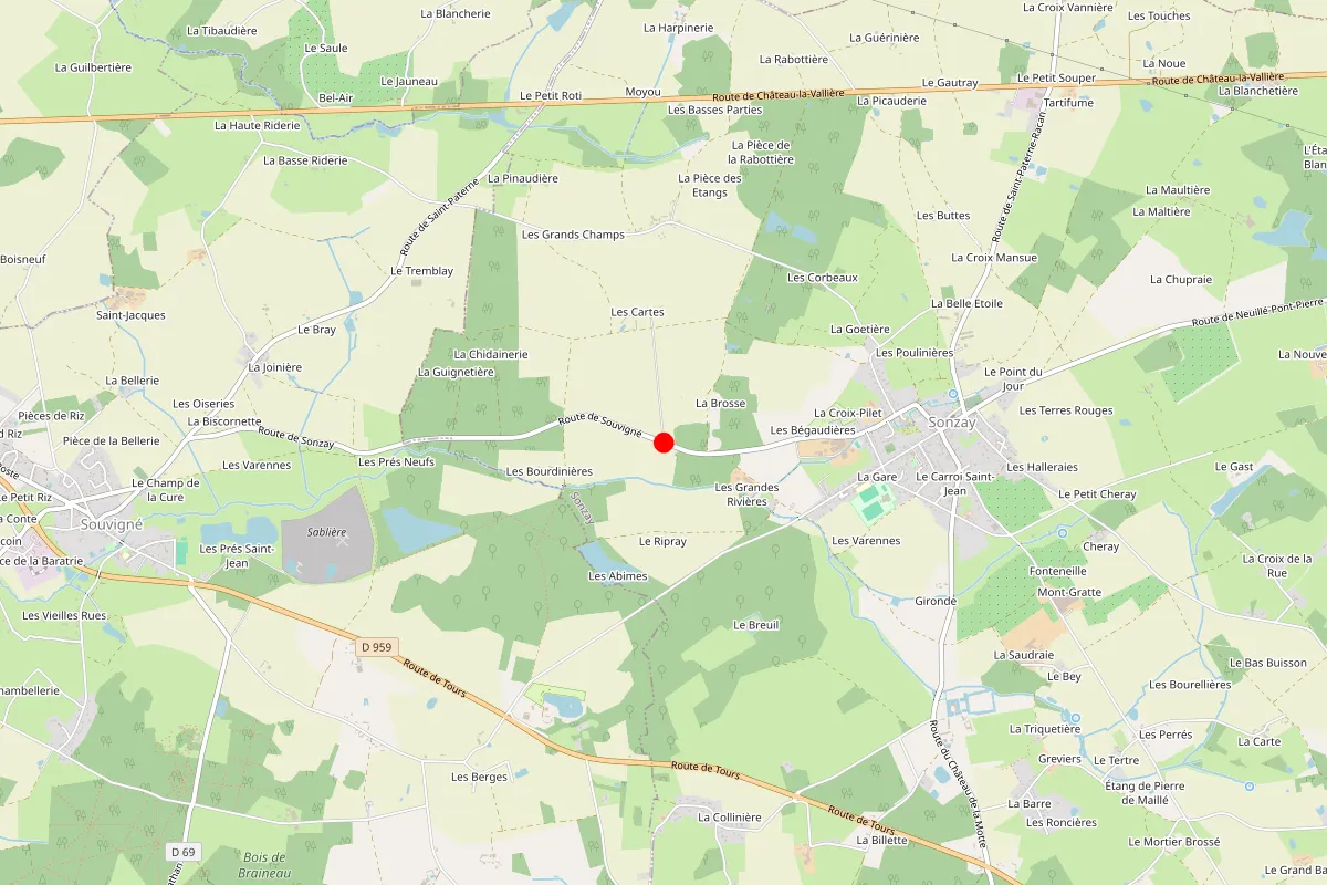 Remplacement de serrure à Sonzay