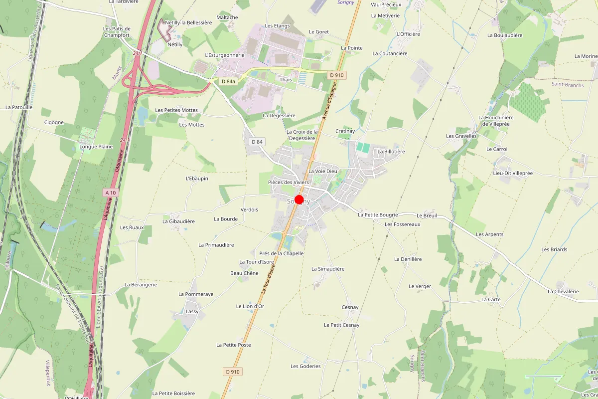 Remplacement de serrure à Sorigny
