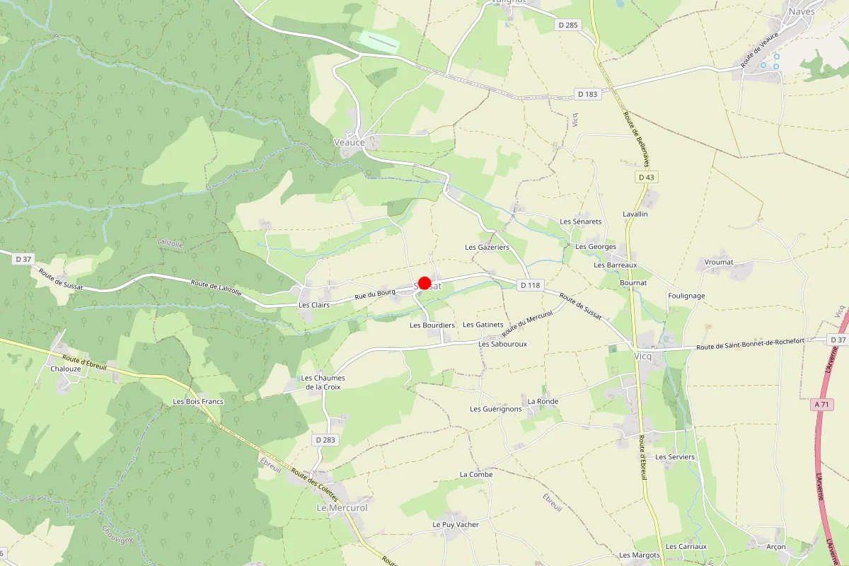 Remplacement de serrure à Sussat