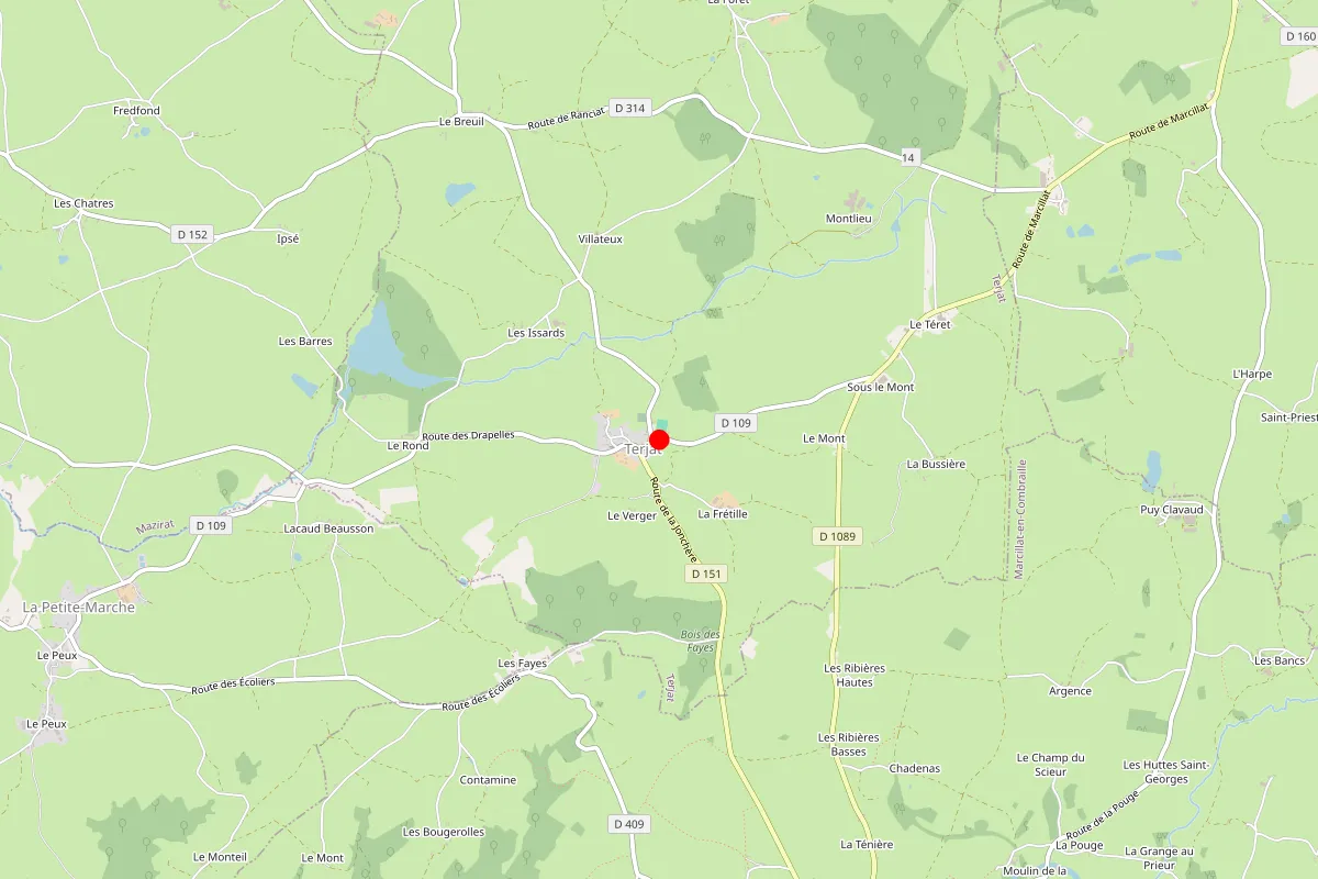 Remplacement de serrure à Terjat