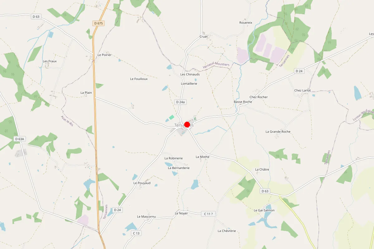Remplacement de serrure à Tersannes