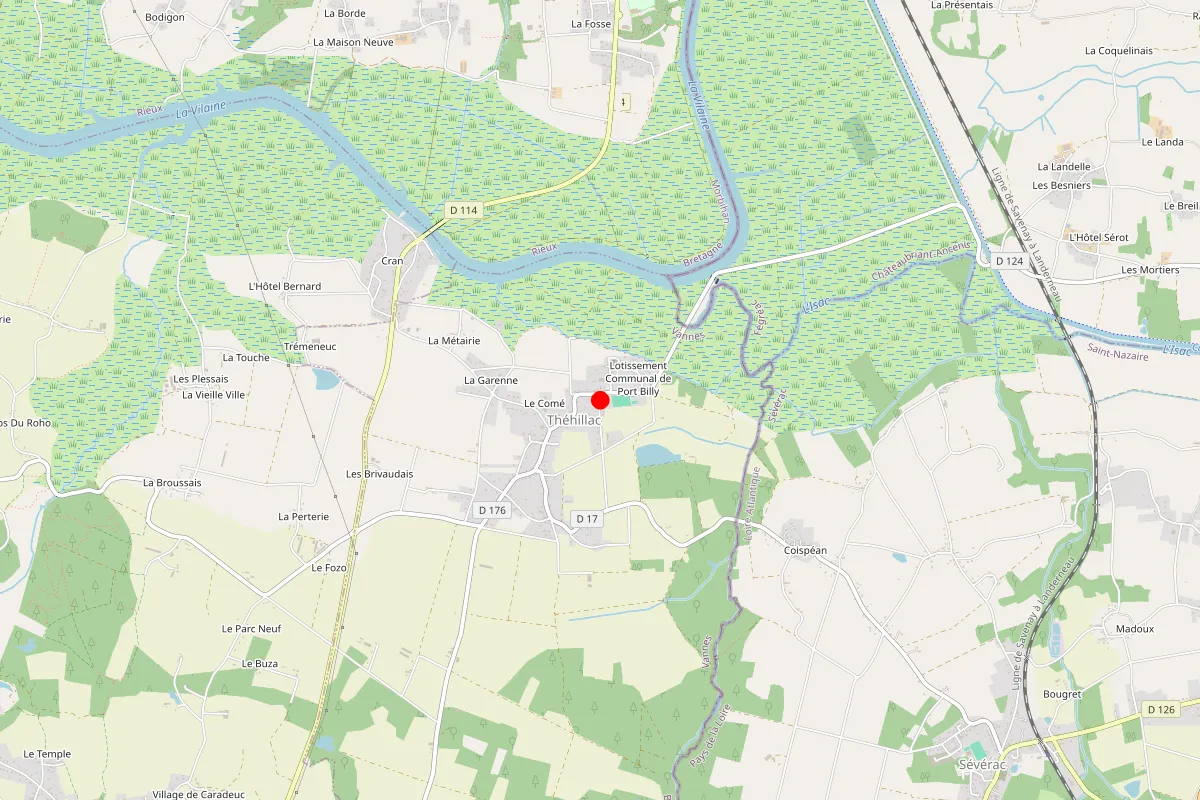 Remplacement de serrure à Thehillac