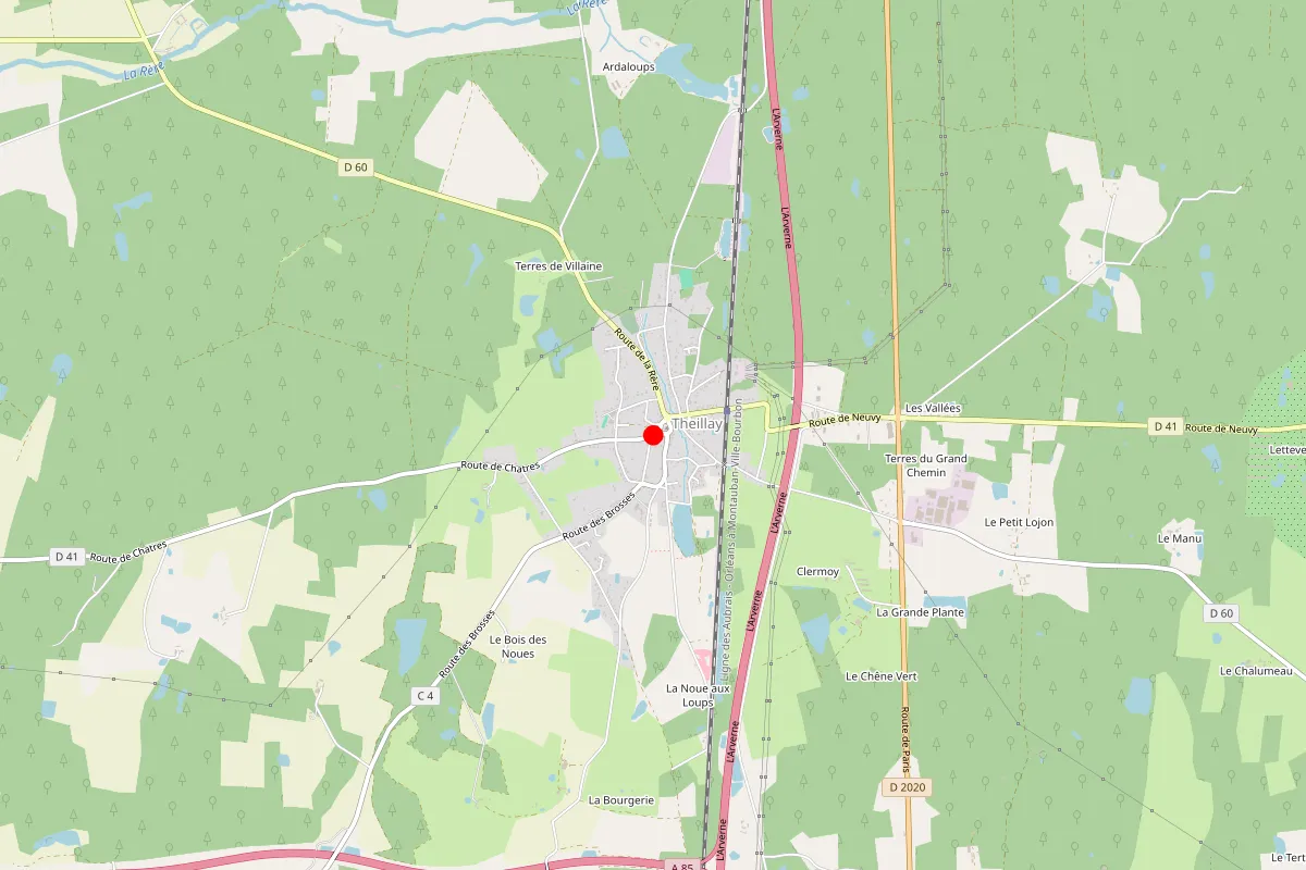 Remplacement de serrure à Theillay