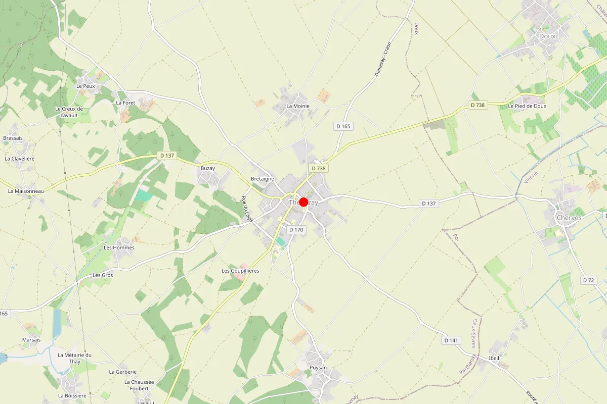 Remplacement de serrure à Thenezay