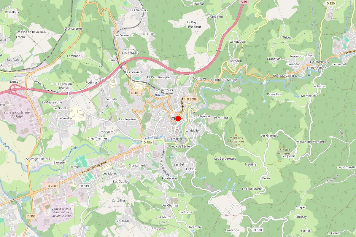 Remplacement de serrure à Thiers