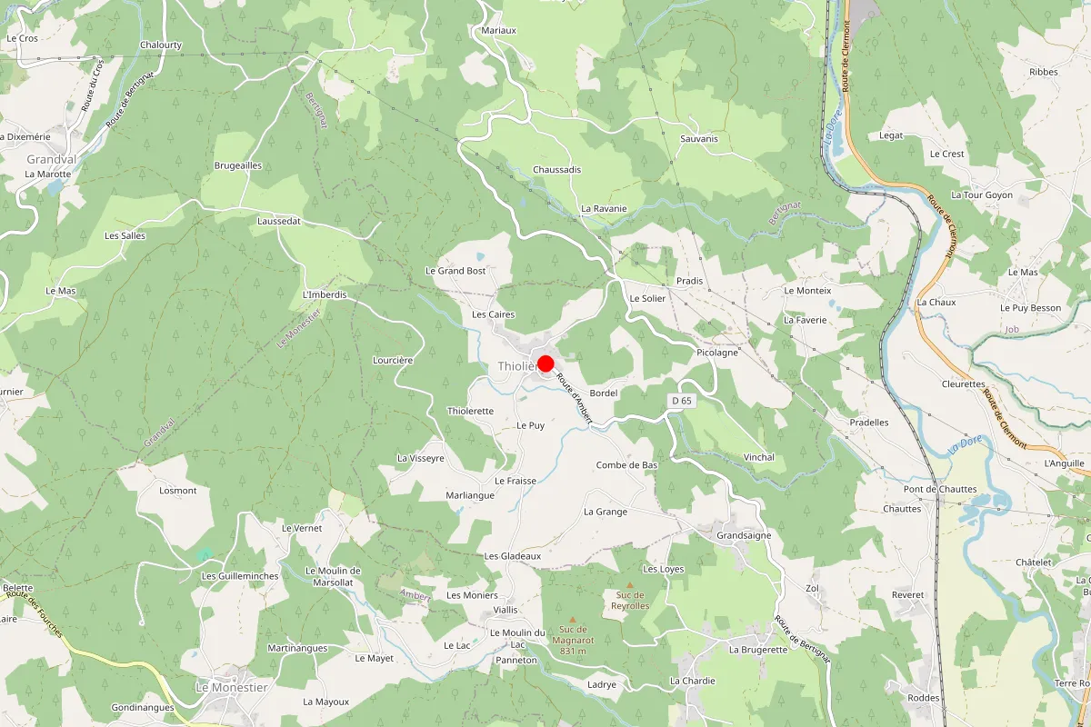 Remplacement de serrure à Thiolieres