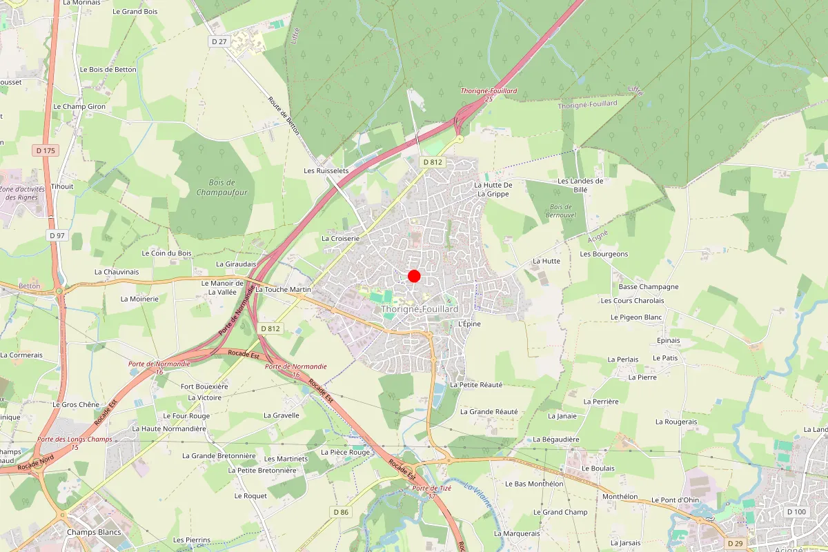 Remplacement de serrure à Thorigne Fouillard
