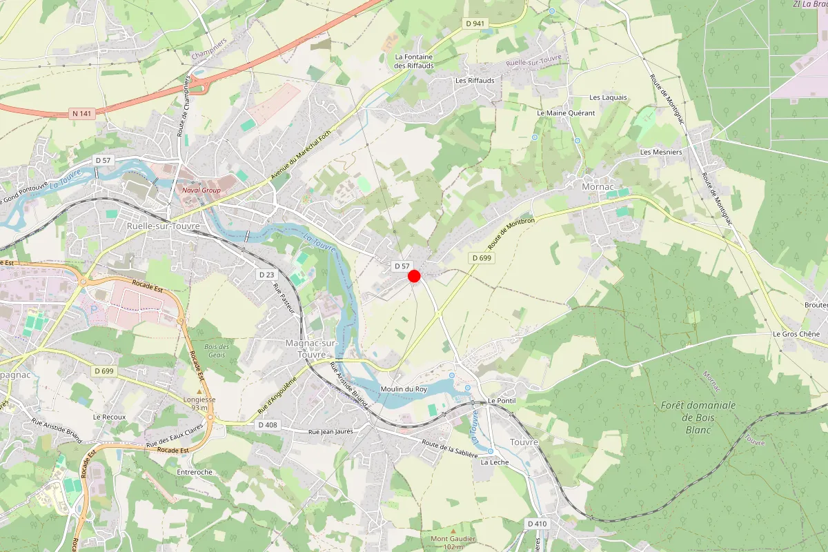 Remplacement de serrure à Touvre