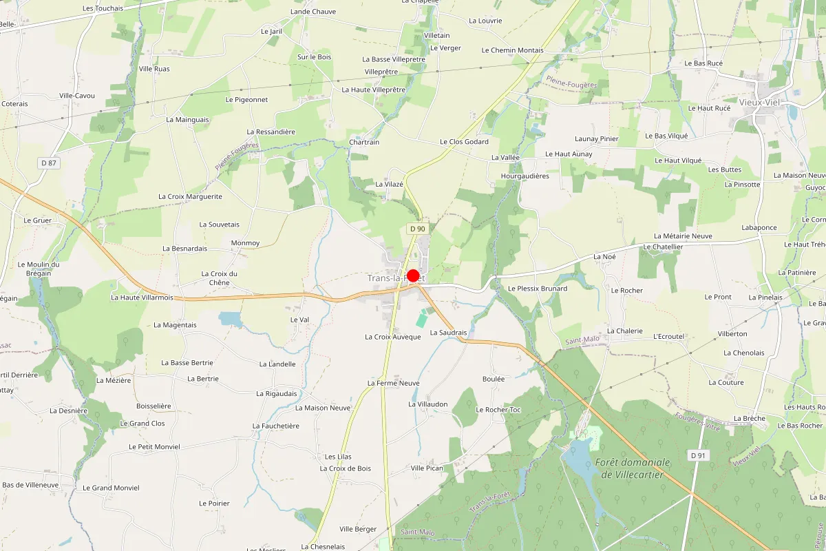 Remplacement de serrure à Trans La Foret