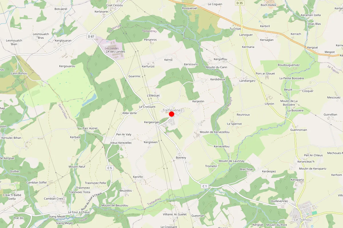 Remplacement de serrure à Treflevenez