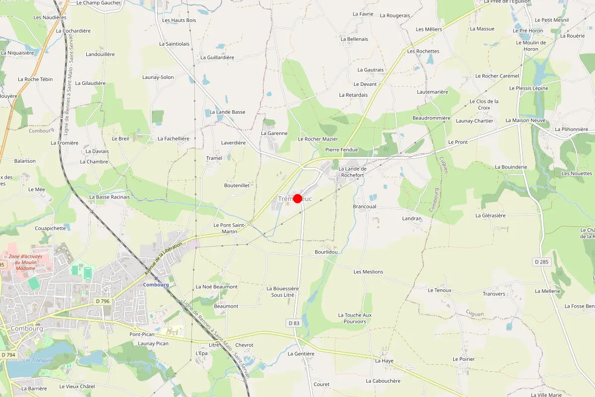 Remplacement de serrure à Tremeheuc