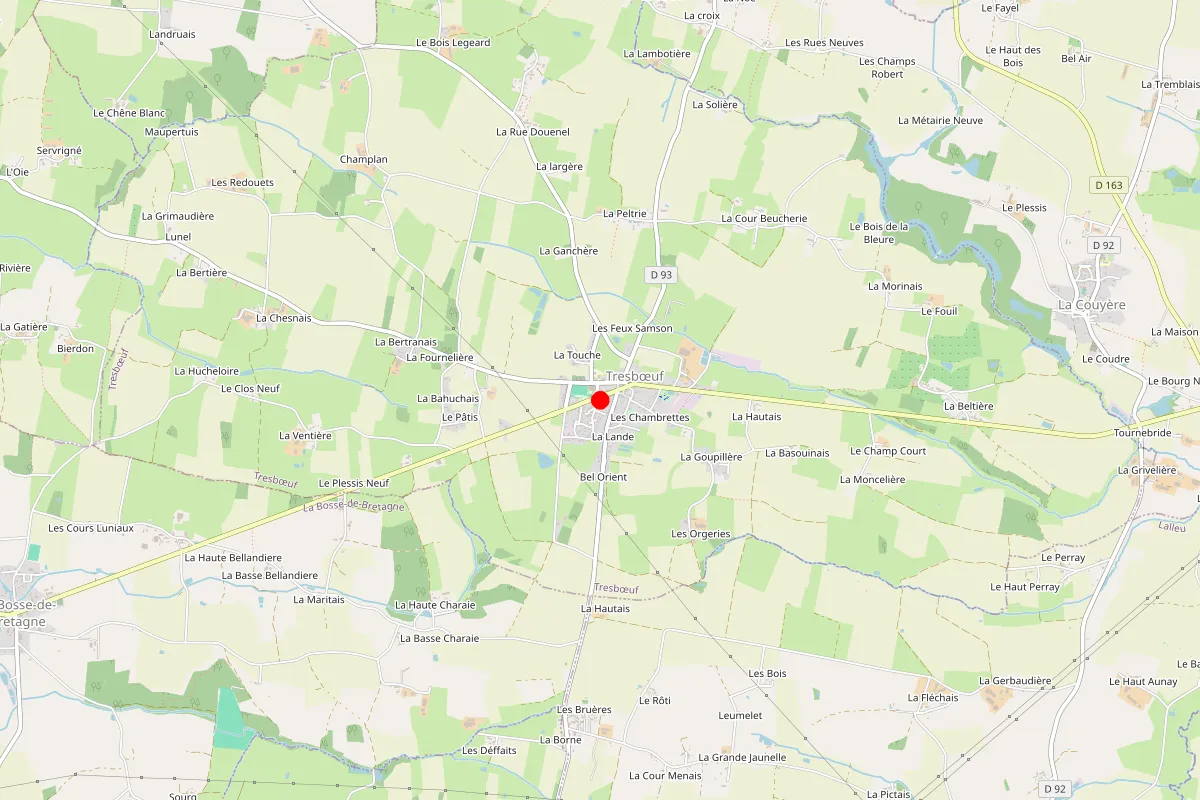 Remplacement de serrure à Tresboeuf