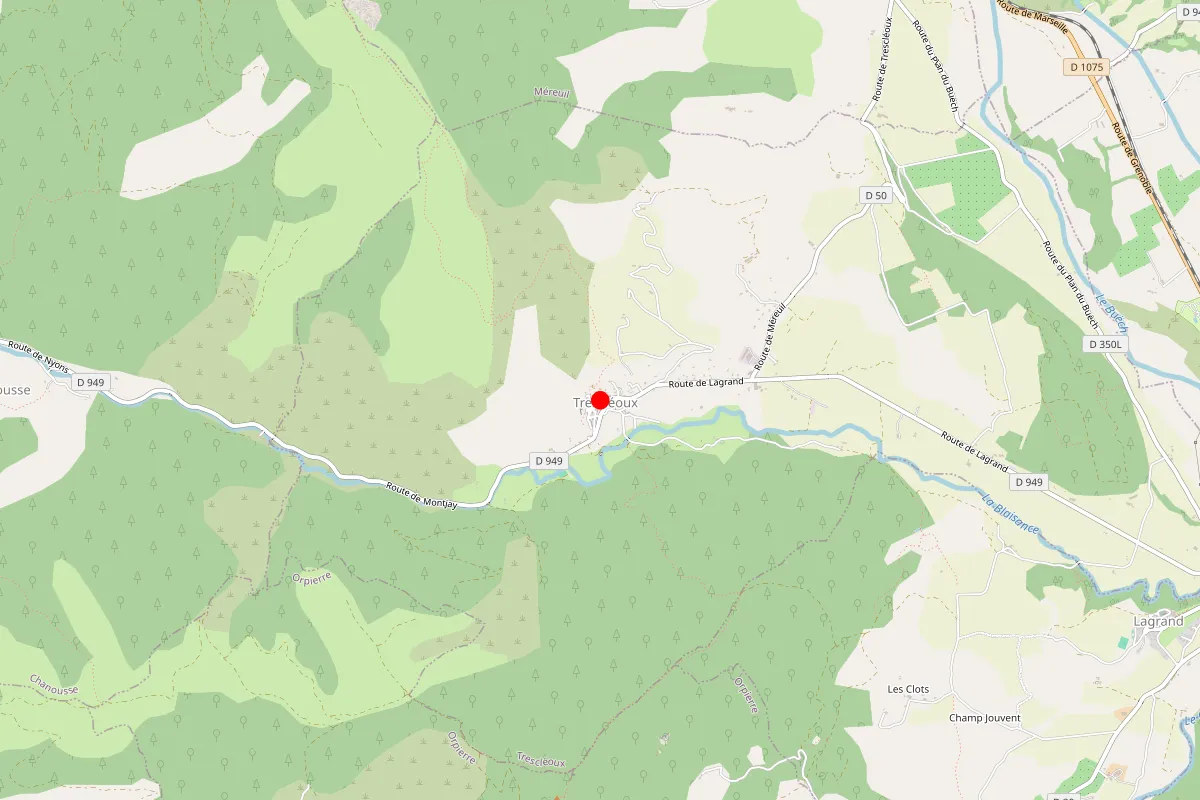 Remplacement de serrure à Trescleoux