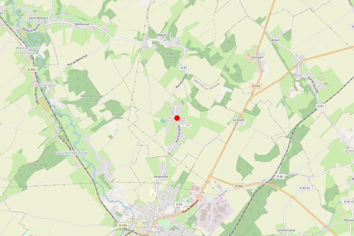 Remplacement de serrure à Troisvaux