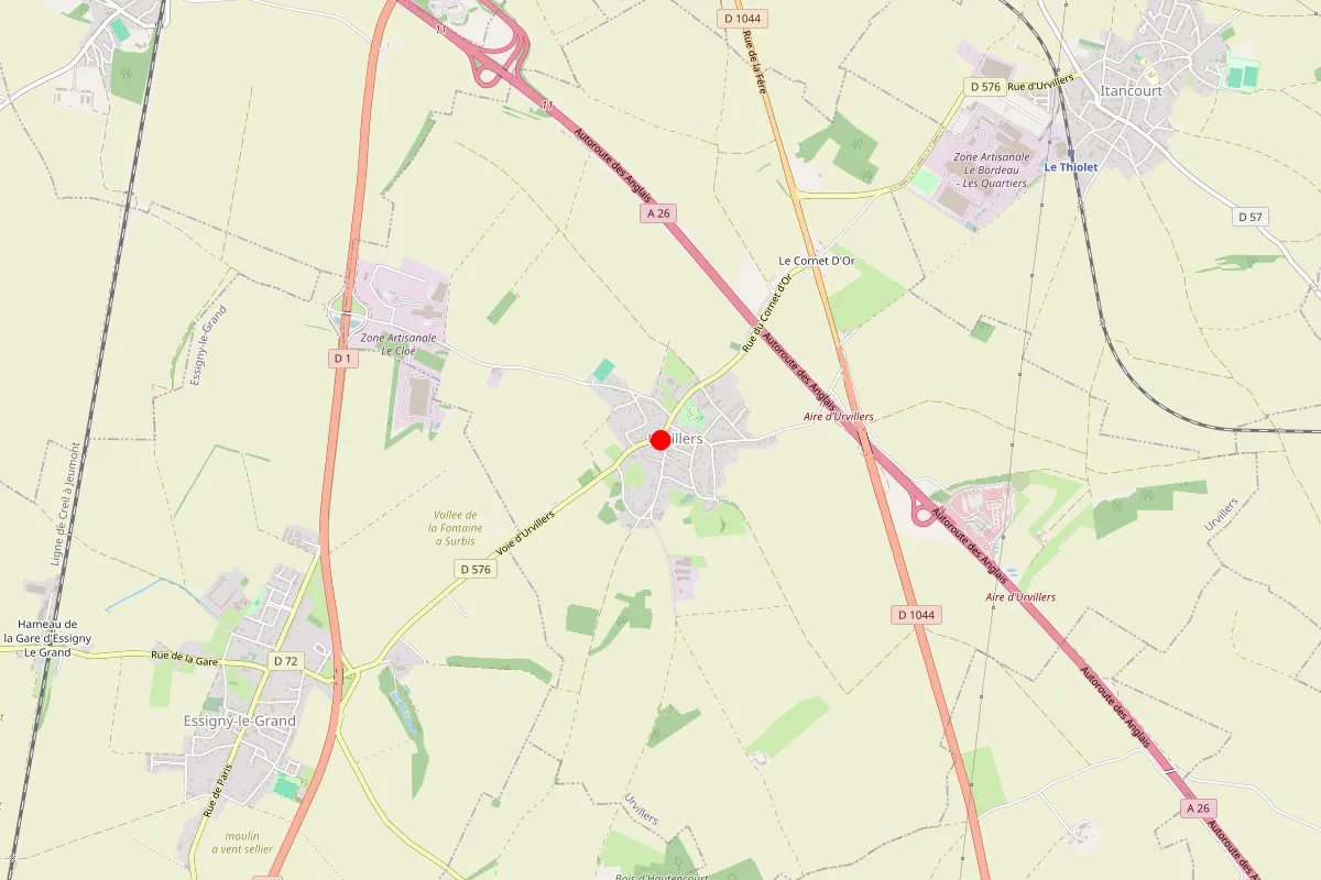 Remplacement de serrure à Urvillers