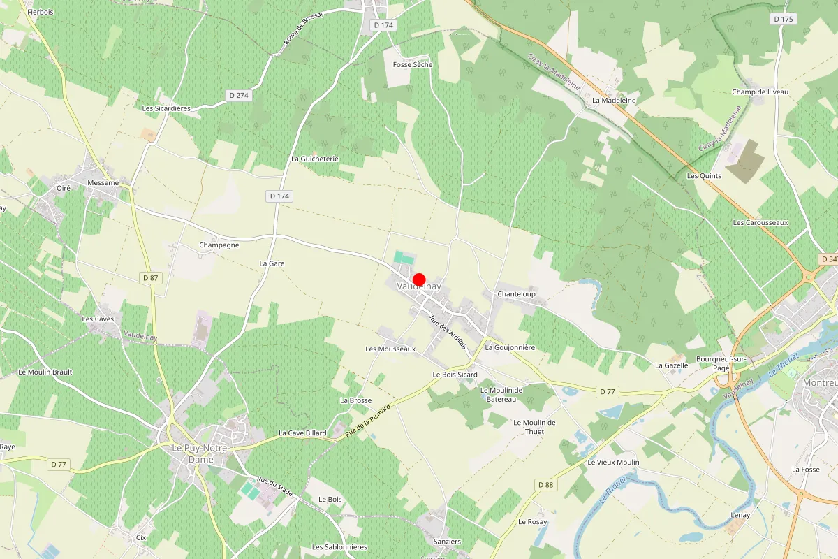 Remplacement de serrure à Vaudelnay