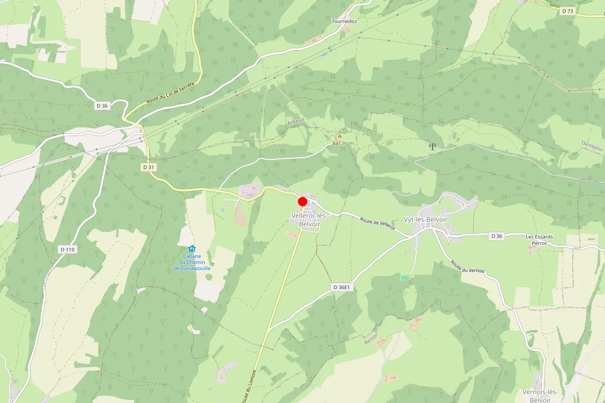 Remplacement de serrure à Vellerot Les Belvoir