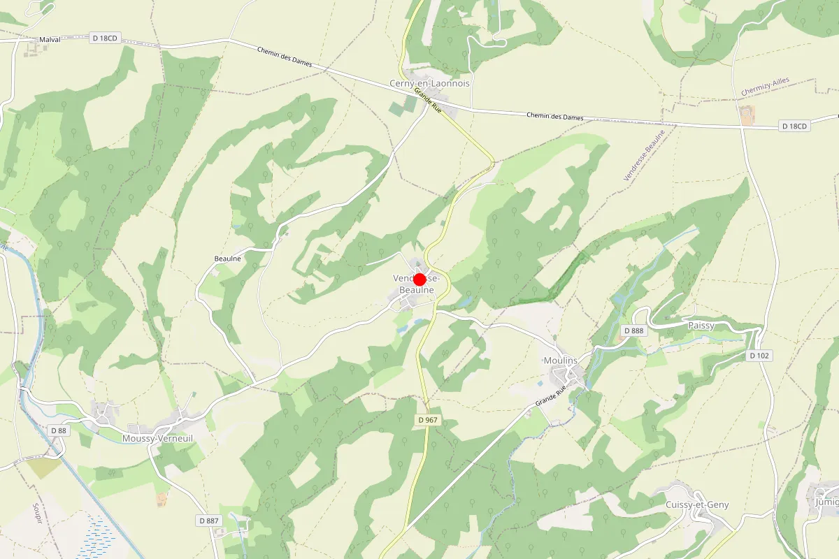 Remplacement de serrure à Vendresse Beaulne