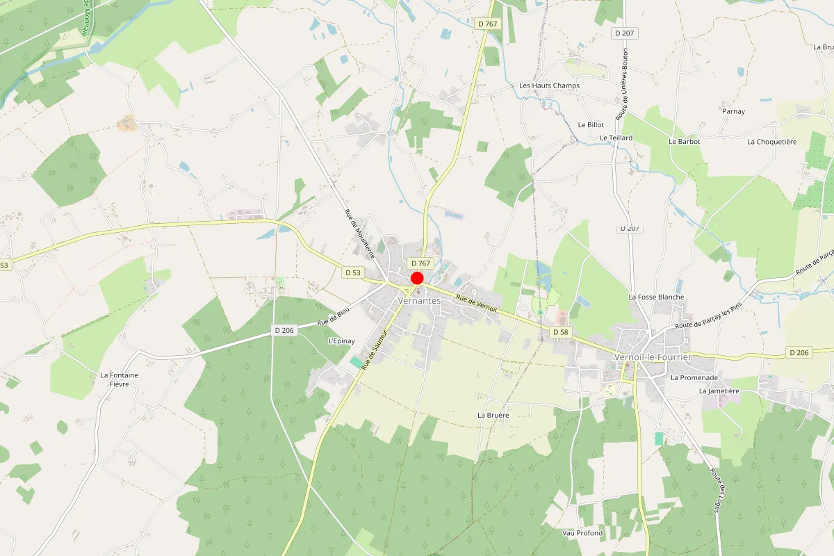 Remplacement de serrure à Vernantes