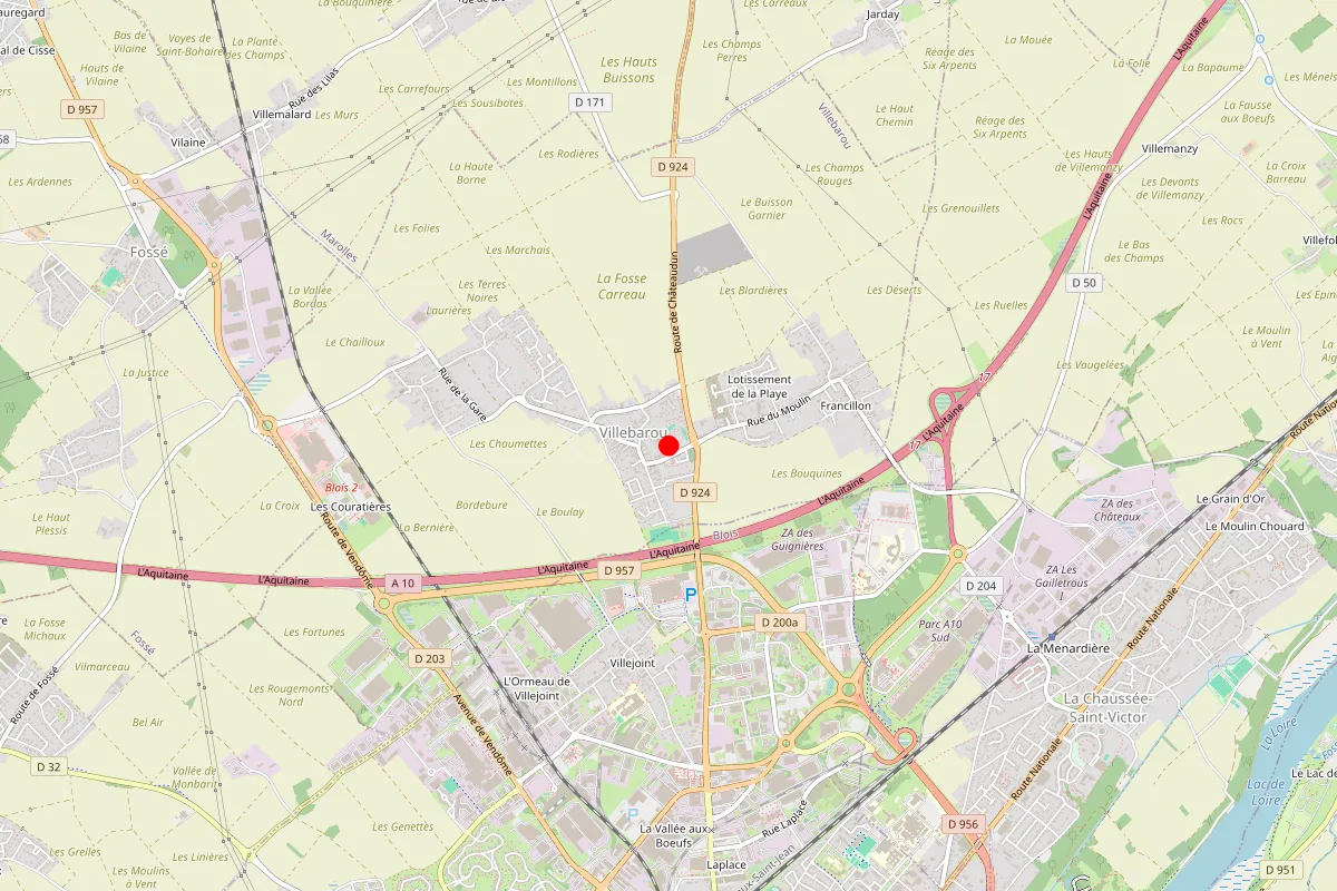 Remplacement de serrure à Villebarou