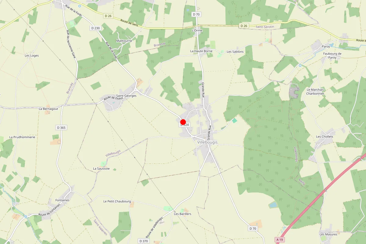 Remplacement de serrure à Villebougis