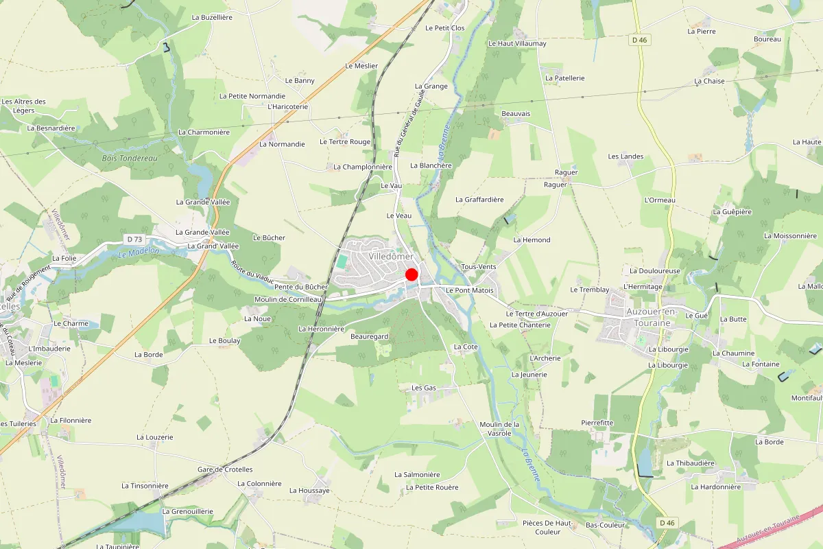 Remplacement de serrure à Villedomer