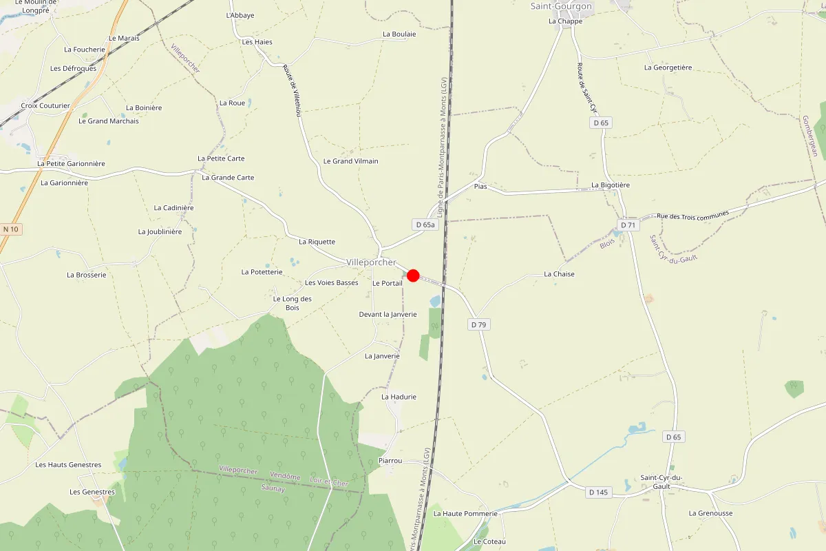 Remplacement de serrure à Villeporcher