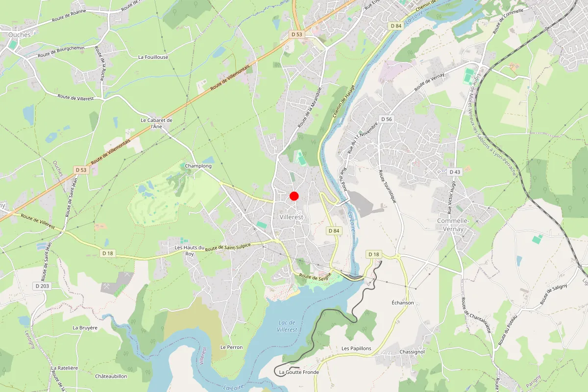 Remplacement de serrure à Villerest