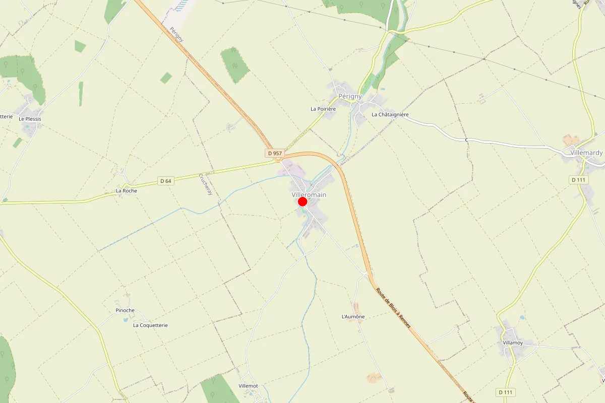 Remplacement de serrure à Villeromain