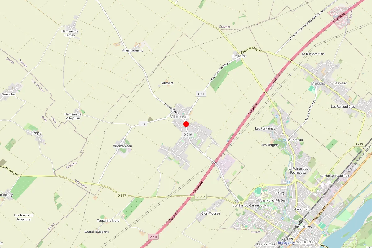 Remplacement de serrure à Villorceau