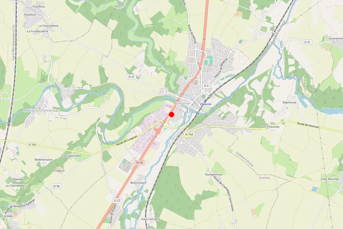 Remplacement de serrure à Vivonne