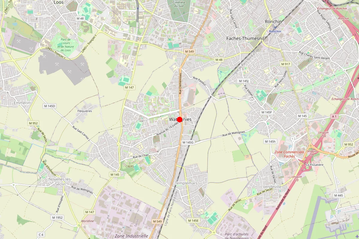 Remplacement de serrure à Wattignies